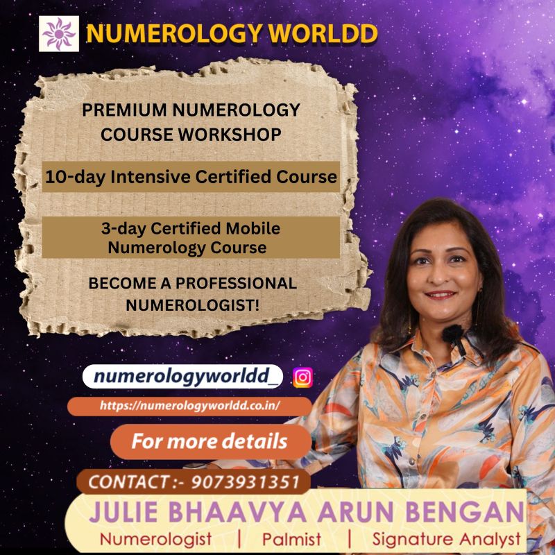 Numerology by Julie Bhaavya Arun Bengani